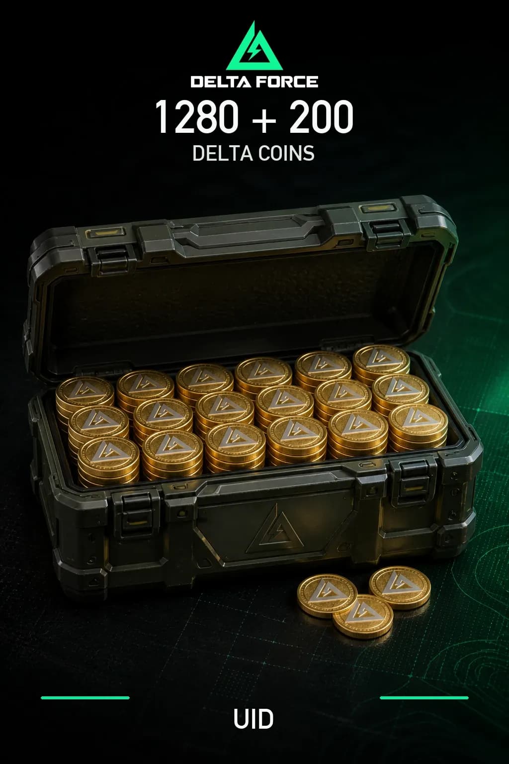 1280+200 Монет — Delta Force